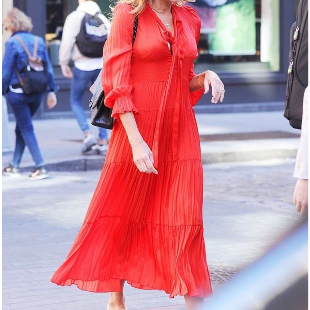 Red hot dress